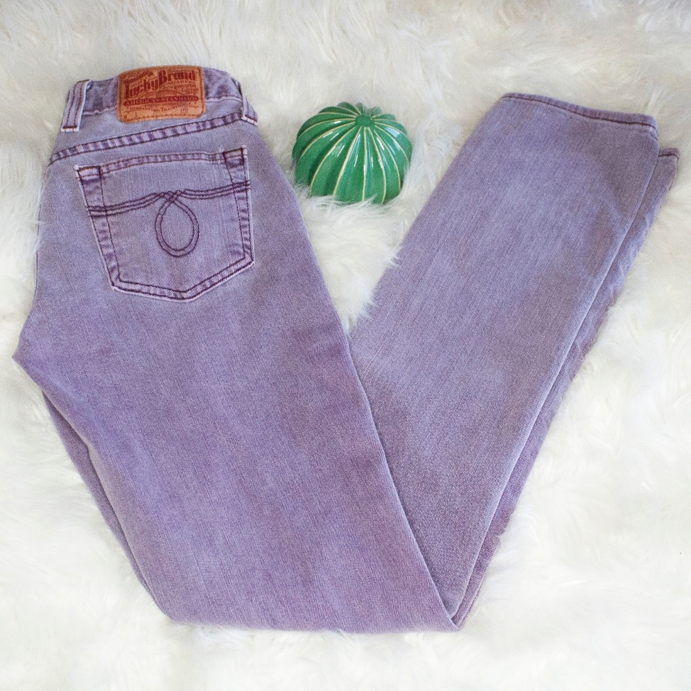 Lavender Lucky Jeans